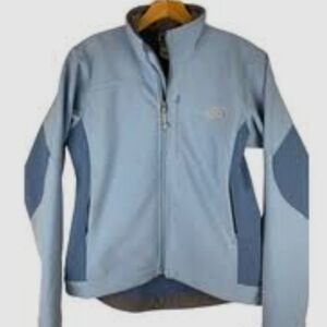 The North Face Light Blue Softshell Jacket